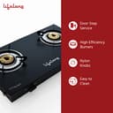 Lifelong LLGS10 2 Burner Glass Top view 4