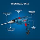 BOSCH Professional GSB 500 RE Tool Set (100 Pcs) view 4