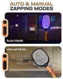 Weird Wolf 2-in-1 Mosquito Killer Racket view 3