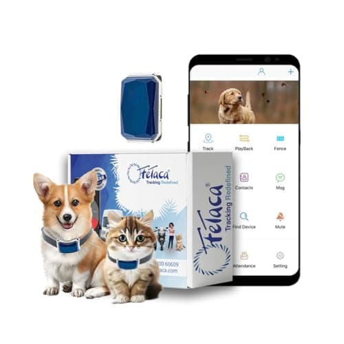 FeTaca GPS Pet Tracker Collar Belt