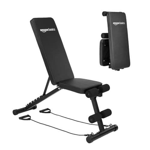 Amazon Basics 7-Level Adjustable & Foldable Bench