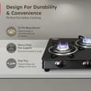 Prestige Magic Plus 4 Burner Glass Top view 3