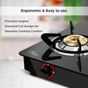 Butterfly Smart 3 Burner Glass Top view 2