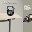 JIN Office Octave Electric Desk view 8