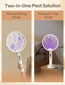 COSTAR 2-in-1 Foldable Mosquito Racket view 3