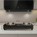 Prestige IRIS 2 Burner Glass Top view 3