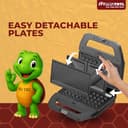 truTRTL 3-in-1 Grill, Sandwich & Waffle Maker view 4