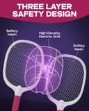 Weird Wolf Heavy Duty Mosquito Racket view 4