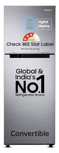 Samsung 350L 3 Star Bespoke AI WiFi Double Door Refrigerator