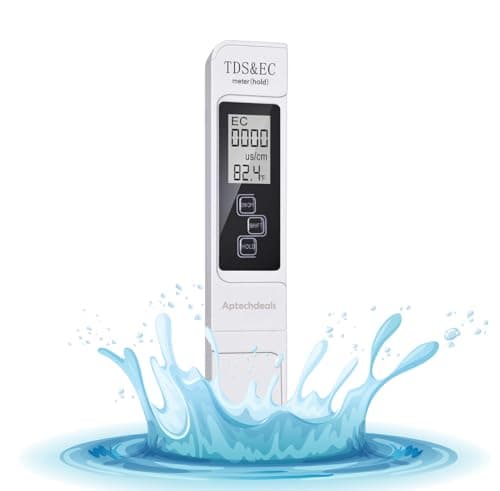 Aptechdeals TDS Meter with Temperature (TDS EC)