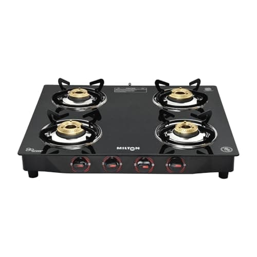 Milton Premium 4 Burner Glass Top