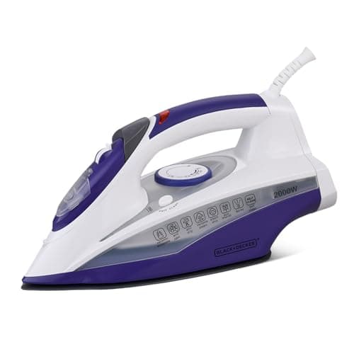 Black+Decker 2000W Ceramic Steam Iron