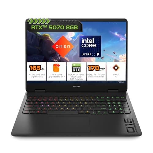 HP Omen 16 RTX 5070 (Core Ultra 9 285H)