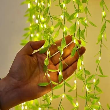 MIRADH Leaf Vine LED Curtain Lights