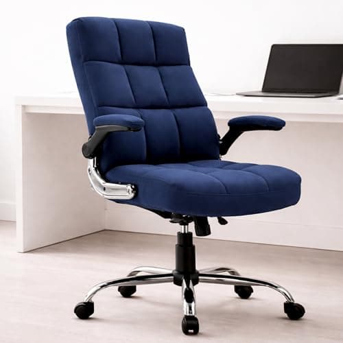 LAKDI Premium Velvet Fabric High Back Executive Chair