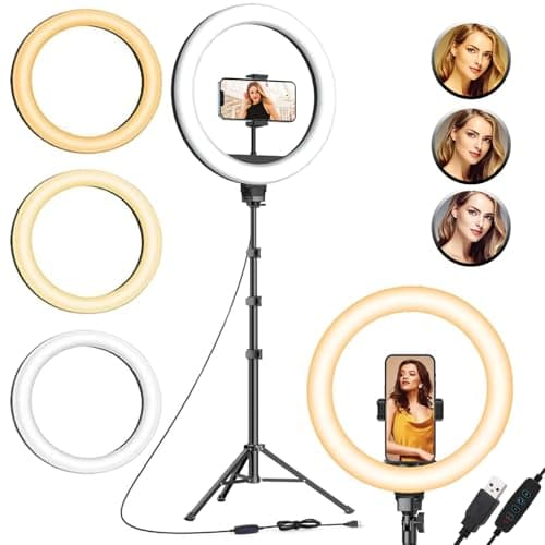 Kratos 10″ Ring Light with 85″ Tripod