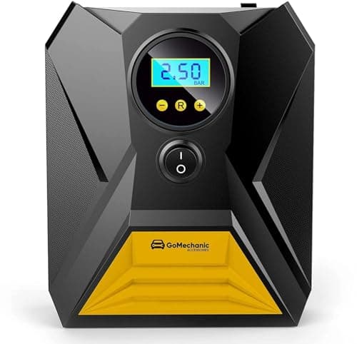GoMechanic Gusto 12V Digital Tyre Inflator