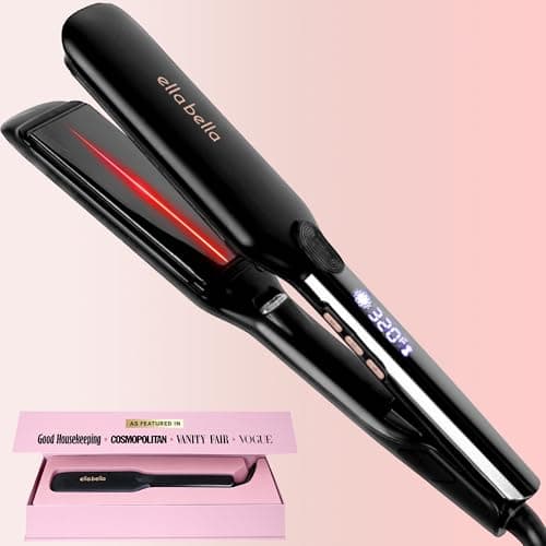 ELLA BELLA Titanium Flat Hair Straightener