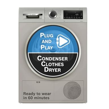 Bosch 9kg Heat Pump Tumble Dryer WPG24108IN
