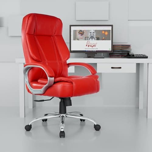 Rose Designer Chairs SpaceX Leatherette Executive High Back Chair