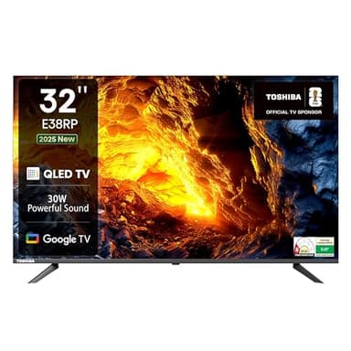 TOSHIBA 80 cm (32 inches) E38RP Series Smart QLED Google ...