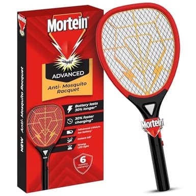 Mortein Advanced Anti-Mosquito Racquet — Electric Fly Swa...